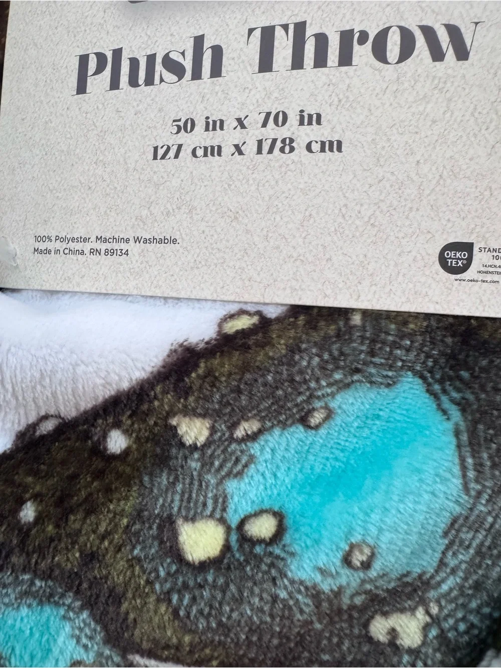 Mushroom Blanket 50x70